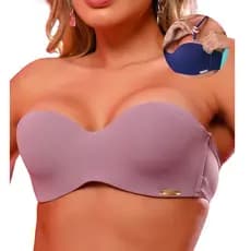 Sutiã Tomara que caia alça removível reforçado fecho triplo Sutian Poliamida Dy Girl feminino