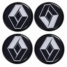 Emblema Adesivo Resinado Para Calota Renault Central 48mm