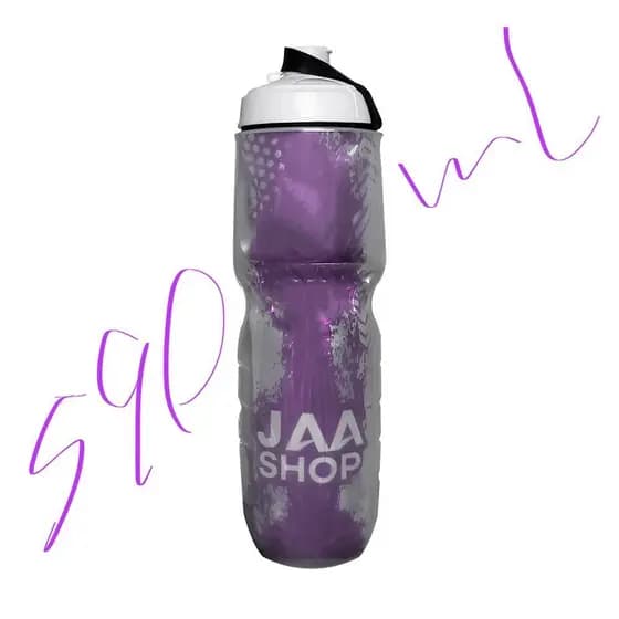 Garrafa JAA SHOP Isotérmica 590ml Com Alça e Tampa Automática Livre de BPA