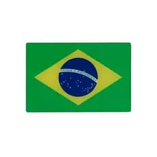 Adesivo Resinado Bandeira De Países 6x4mm