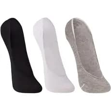 Kit 3 Pares Meias Feminina Sapatilha Invisível Algodão Confortável Trifil 6811