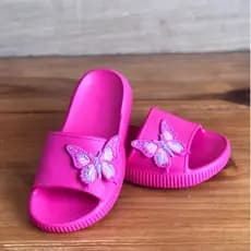 Chinelo Infantil Nuvem 100% EVA Borboleta Infantil