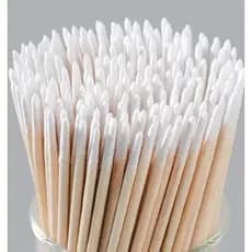 Palito com Algodão com Alta 10cm Precisão Alinhamento Limpeza Henna 100 unides pacote
