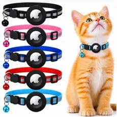 Coleira Para Gato Pet Gps Airtag Apple Rastreador Identifica