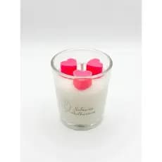 Vela Aromática Decorativa Corações Neon - Saboaria Anthurium (Presente Criativo)