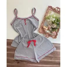 baby doll 100% algodão de alcinha, pijama feminino de dormir , short doll,  (Juliana)