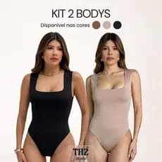 kit 2 bodyfeminino body feminino regata cropede feminino blusinhas femininas da moda