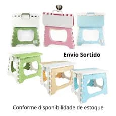 Banqueta Dobrável Infantil Sortido