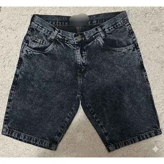 BERMUDA JEANS MASCULINA