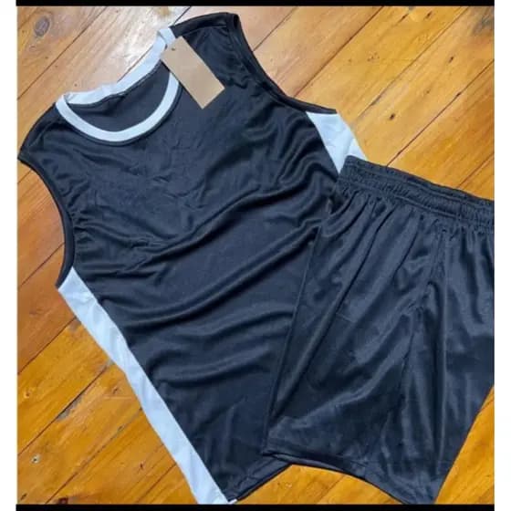 conjunto de time regata + short dri-fit esportivo masculino