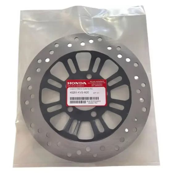 Disco De Freio Dianteiro Titan Cg Fan 150 160 Original Honda