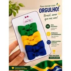 kit Parzinho de laços /bico de pato encapado /laço infantil