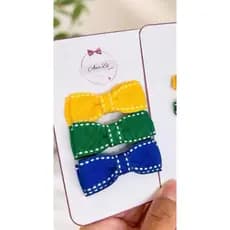 kit 3 lacos/ lacos menina /micro lacos/presilha micro 5 cm /lacos menina copa /lacos brasil/primeira copa