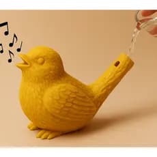 Ocarina de Água Pássaro  Decorativa Musical – Apito com Som de Pássarinho – Instrumento Musical Criativo presente