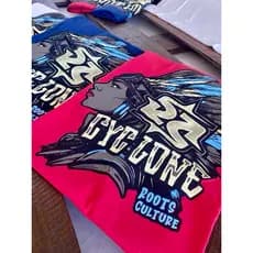 camiseta da Cyclone da Índia Oversized lançamento primeira linha na promoção