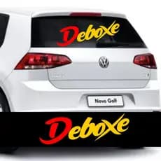Adesivo Dboxe para vidro traseiro do carro