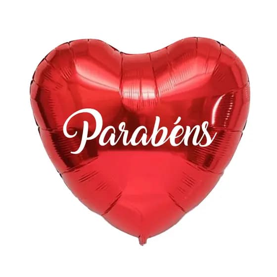 10 Adesivos Parabéns para balão bubble e foil de 10 polegadas bandejas