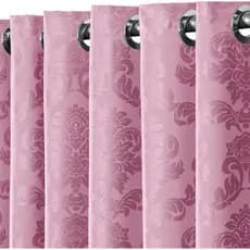 CORTINA PREMIUM JACQUARD FLORAL 2,0M DE LARGURA POR 1,30M DE ALTURA JANELAS AP