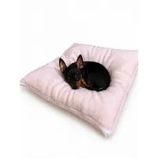ALMOFADA CAMA  MACIA PET PARA GATO CACHORRO 50CM X 50CM  ZIPER MANTA SILICONADA ENCHIMENTO REMOVIVEL