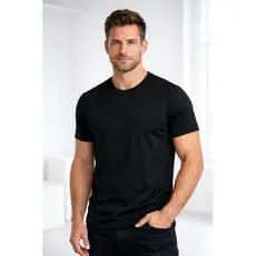 Camiseta Masculina Básica Malha Fria PV Premium | Não Amassa | Conforto e Durabilidade - Envio Imediato