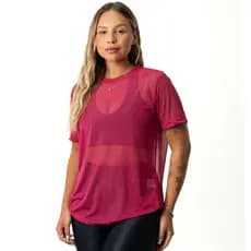 Camisetão Camiseta de Tule para Treino Fitness Academia