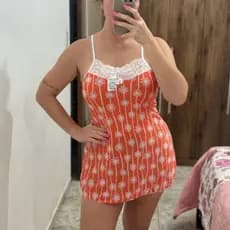 Camisola Malha Fria Gelada Roupa de Dormir