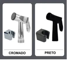 Gatilho Chuverinho para Ducha Higiênica Ducha Pet Barbearia Salão Mod. METAL ZAMAK Cromado ou Preto