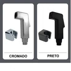 Gatilho Chuverinho para Ducha Higiênica Ducha Pet Barbearia Salão Mod. Quadrado ABS Cromado ou Preto