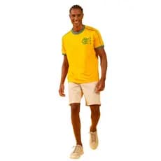 Camisa do Flamengo Brasil Destino Copa do Mundo 26 Braziline