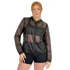 Jaqueta Corta Vento Feminina Best Fit Ultra Leve Preta