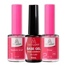 Preparadores Any Lovy - Gel Capa Base / Primer Não Ácido / Ácido / Regulador De Ph