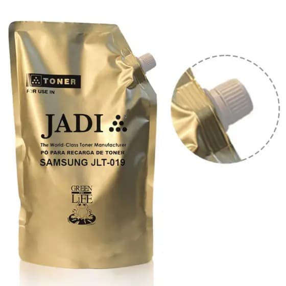 Pó Universal compatível para toners Samsung - Jadi JLT-019 Black 1kg.