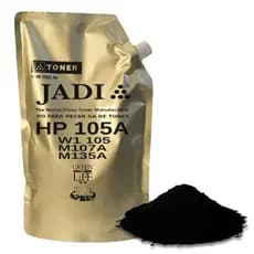 Pó em Refil compatível específico para toner HP W1105A - Jadi 1kg.