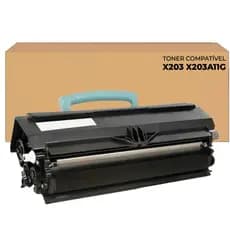 Toner X203 compatível para impressora lexmark X203