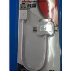 02 Cabos iPhone 4 ,cabo Multi Usb V3 /v8 / iPhone 4s
