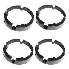 Kit De Moldura Suporte Aro Adaptador 4 Portas Som Automotivo Alto falante de 6" Carro Vw Fox Golf Polo Virtus Jetta UP!