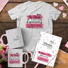 Kit Caneca e agenda datada 2026 -Caneca personalizada - Agenda datada 2026 e 2027 kit Personalizado Com Nome
