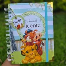 🦁 Caderneta de Saúde Infantil Personalizada Rei Leão | Capa Vacinação Personalizada Meninos e Menina