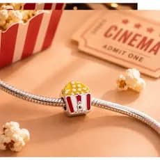 Berloque Pipoca Separador Comida Cinema
