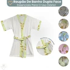 Roupão de Banho Infantil Felpudo Piscina Praia Toalha de Banho 100% Algodão Menino Menina