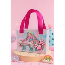 Sacolas Personalizadas Patins | Lembrancinha Patins | Festa Vsco Girls | Festa Patins