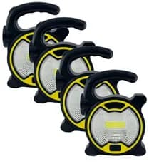 Kit 4/3/2 Lanterna Luz Forte Alta Com Alça 2 Em 1Camping Holofote