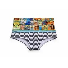 Sunga de Praia Masculina turística do Rio de Janeiro - Estampa e Lycra de alta qualidade
