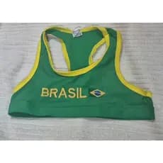 Top / Cropped Nadador Brasil Verde