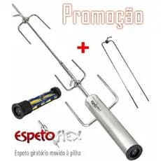 Espetoflex Giratório + Garra Longa Para Aperitivos Original