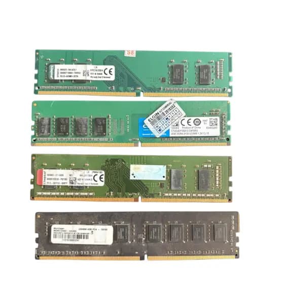 Memória  RAM DDR4 de 4GB Variadas para Computador PC