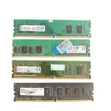 Memória  RAM DDR4 de 4GB Variadas para Computador PC