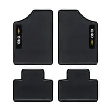 Jogo 4 Tapetes De Carro Onix 2013 Ao 2024 Preto Borracha Grossa Novo Bordado