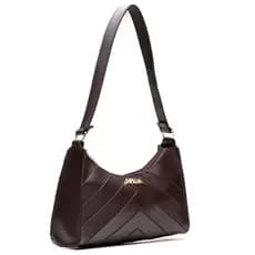 Bolsa Feminina Pequena Tiracolo Transversal de Lado Bordada Festa