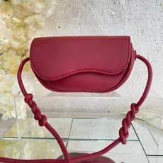 Bolsa Feminina Transversal Júlia Trabalho faculdade Reforçada com alça